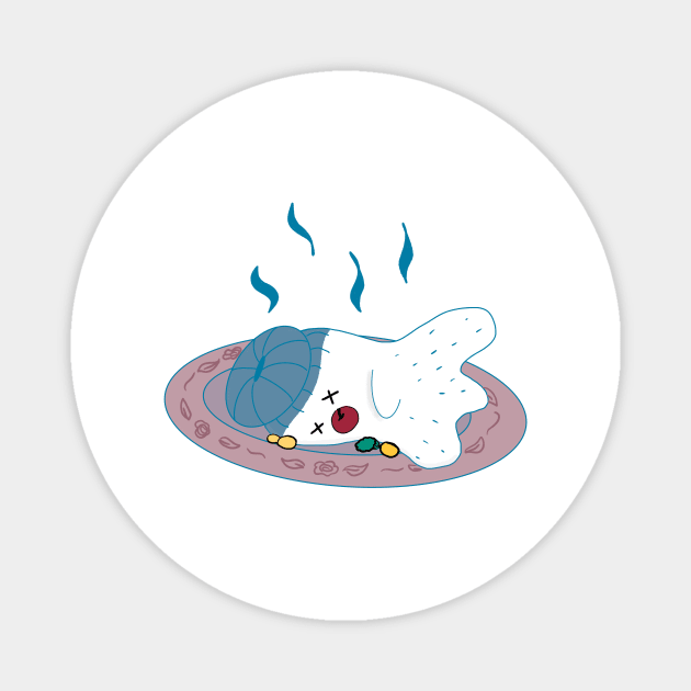 Little Ghost Roast Magnet by nathalieaynie